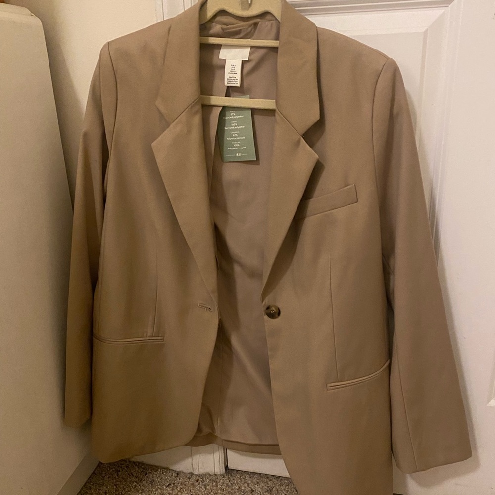 Tan H&M blazer
